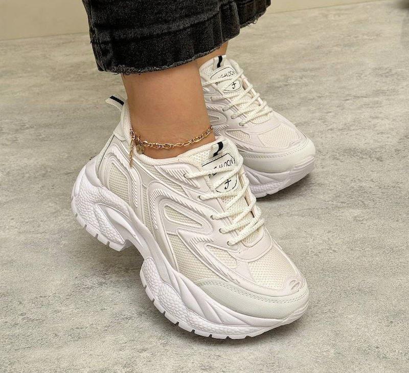 کتونی زنانه لژدار  لژ ۵ سانت کد ۴۲۹۳