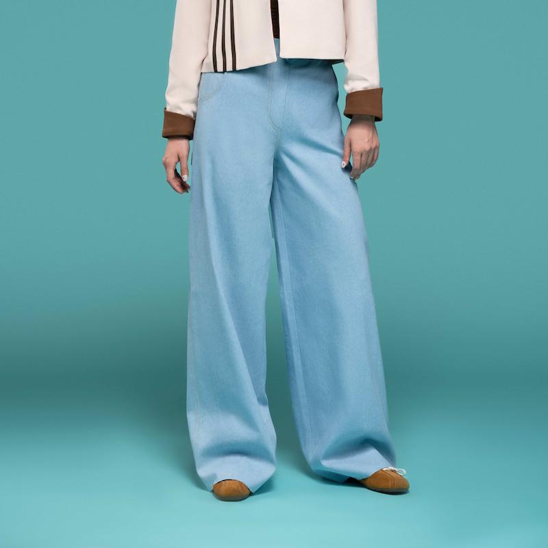 شلوار جین « آبی  روشن » 🔹