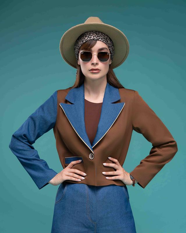 کراپ کت « نقش سیال » 🤎