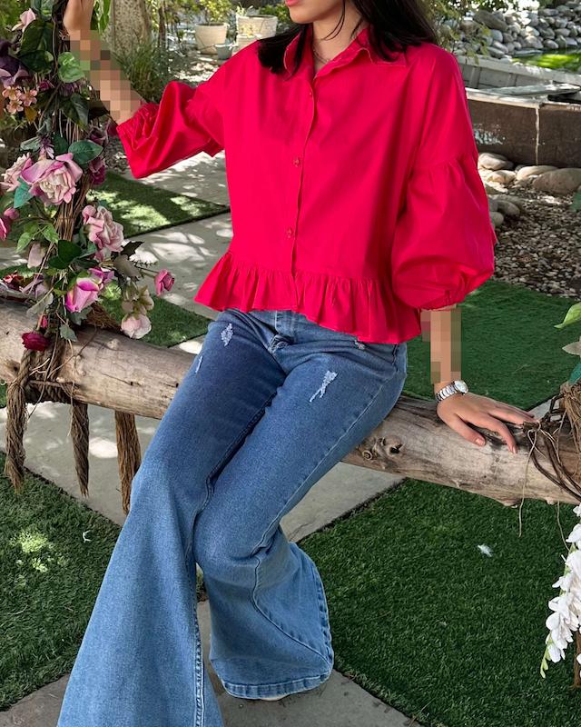 کراپ شومیز آمورا