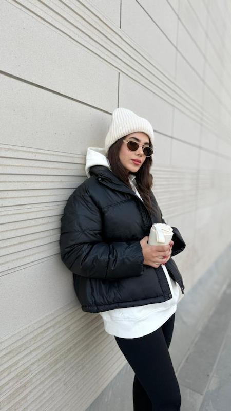 کاپشن پفکی کد 111