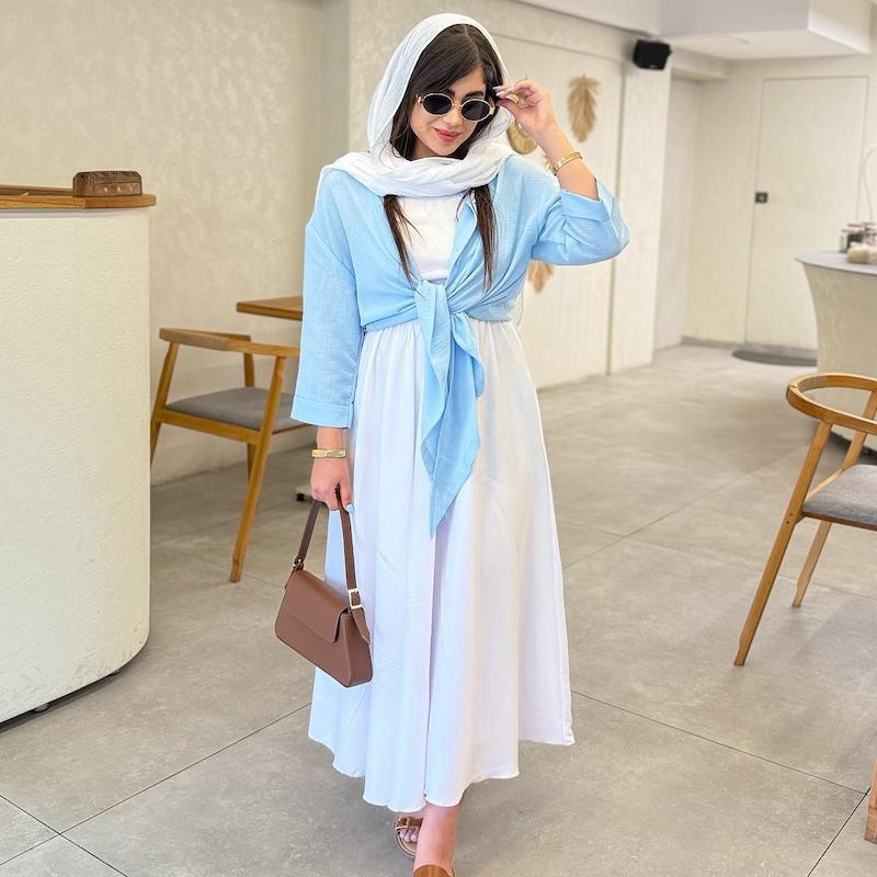 دامن ساتن سیلک