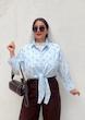 شومیز پایین گره ای کاملس مدل آرون