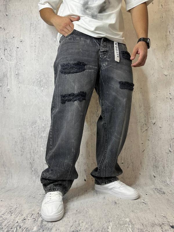 شلوار بگ سنگ شور‌ 