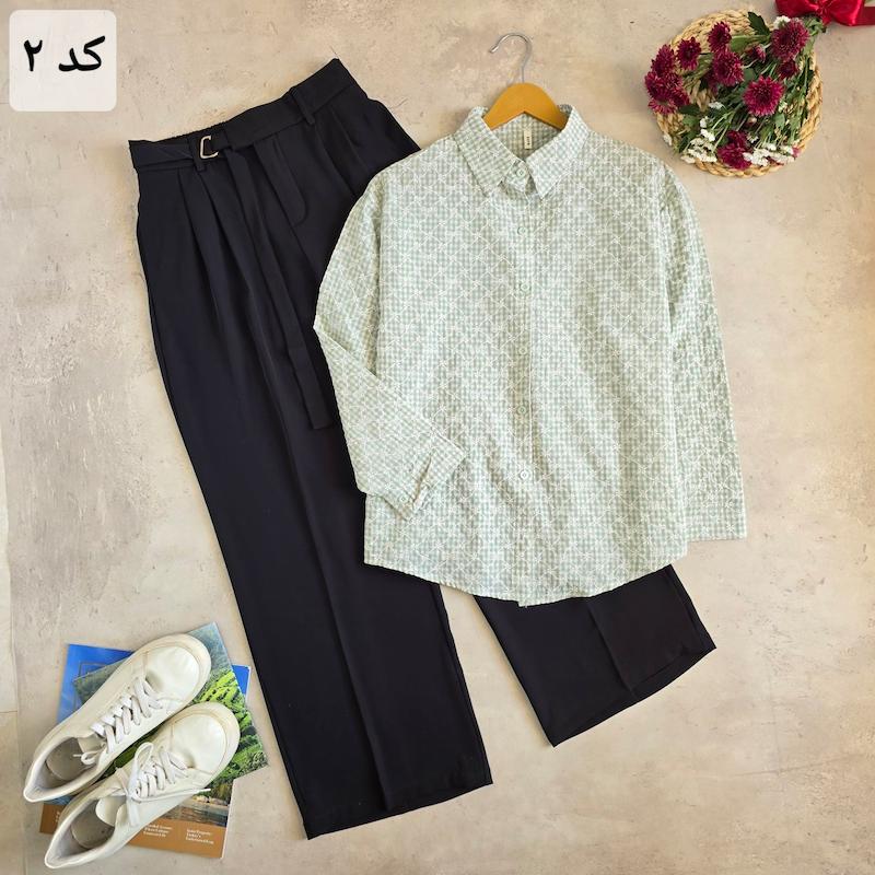 شلوار پارچه‌ای کایرا کد ۵۹۴