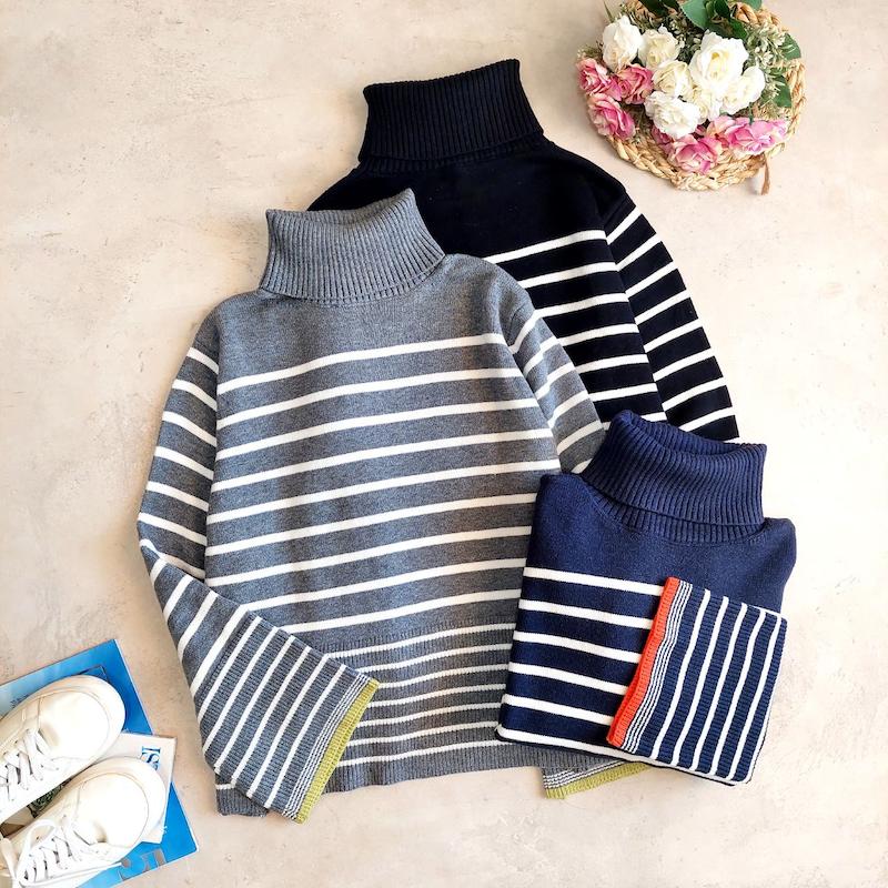 بافت یقه اسکی آنلی کد ۶۶۹