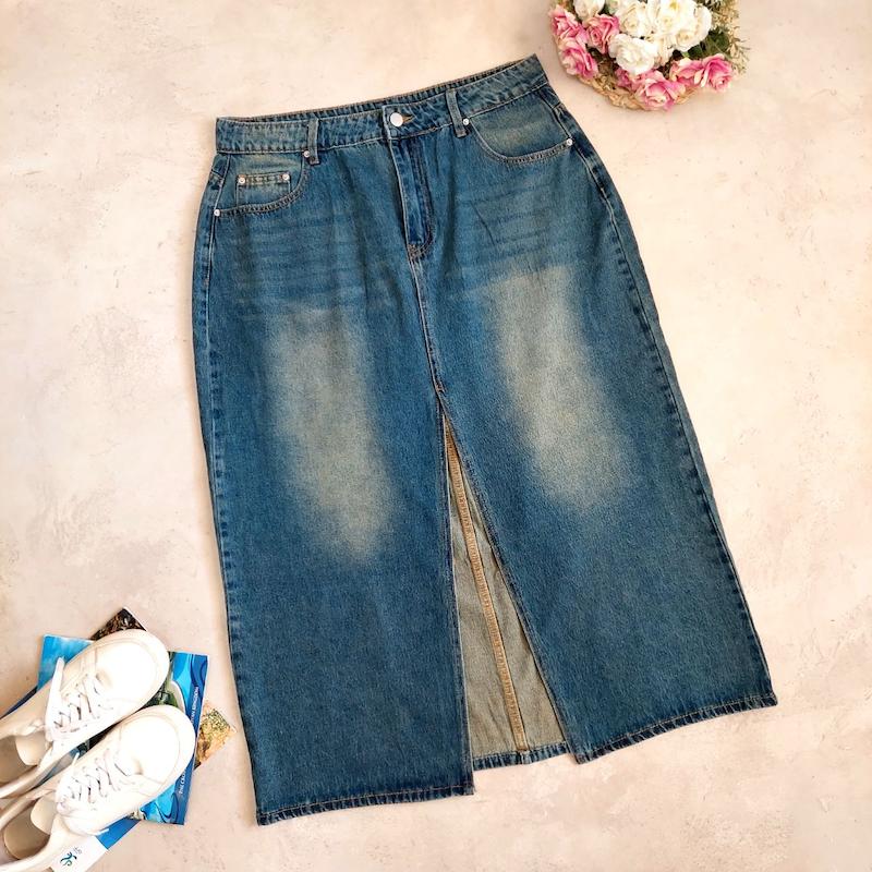 دامن جین اسما کد ۷۰۸