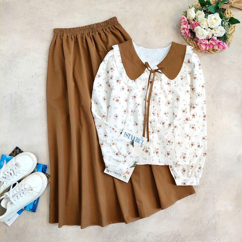 ست شومیز دامن الهه کد ۷۴۴