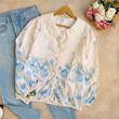 شومیز خامه‌دوزی ژیلا کد ۸۲۱