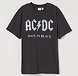 تیشرت طرح ACDC 