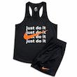ست تاپ و شلوارک ورزشی just do it کد 51053