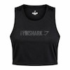 تاپ کراپ ورزشی زنانه Gym Shark کد 19005