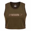تاپ کراپ ورزشی زنانه Gym Shark کد 19005