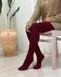 جوراب شلواری گندمی زمستانی بافت کد ۴۴۱۱