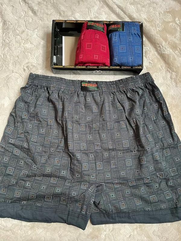 شورت پادار مردانه تمام نخ مارک یاتاش سایز 2xl