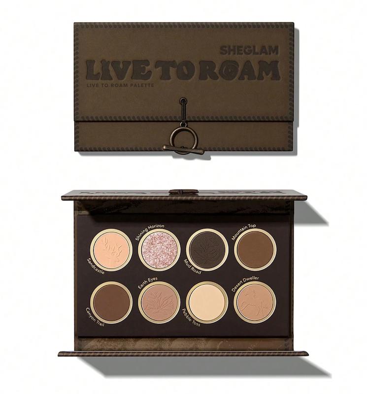 پالت سایه چشم 8 رنگ مدل Live To Roam شیگلم