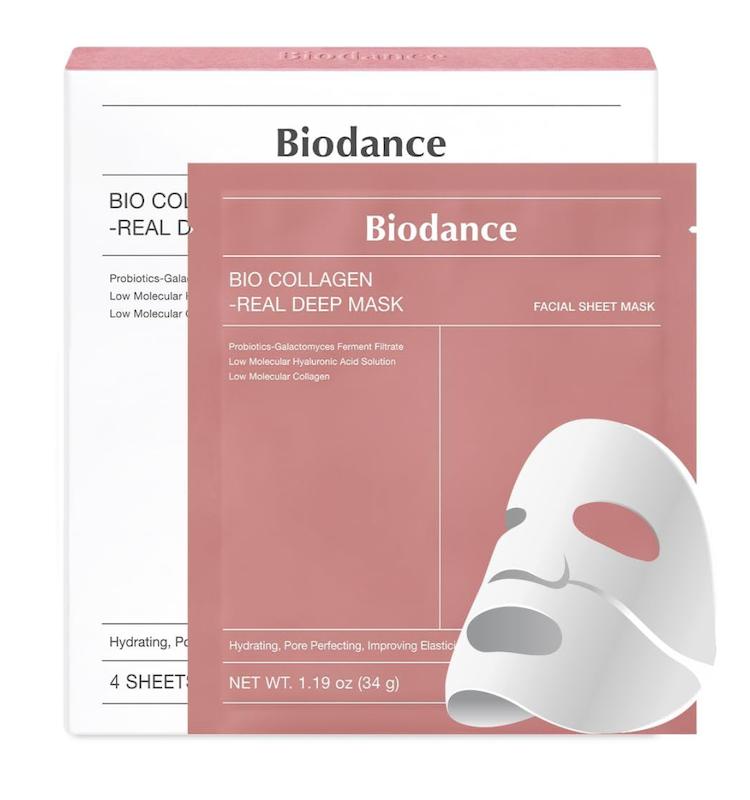 ماسک ورقه ای کلاژن ساز بیودنس BIODANCE 