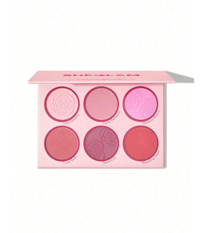 پالت رژگونه شیگلم FLORAL FLUSH رنگ BLUSHING BOUQUET