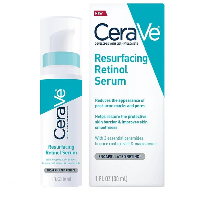 سرم رتینول سراوی (cerave) Cerave Resurfacing Retinol Serum: