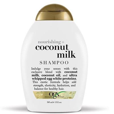 شامپو شیر نارگیل (کوکونات میلک) او جی ایکس OGX NOURISHING COCONUT MILK SHAMPOO