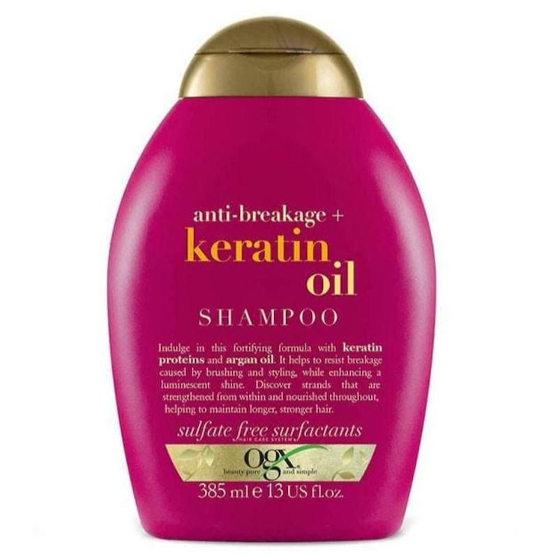 شامپو کراتین او جی ایکس تقویت کننده و ضد مو خوره قویOrganix Anti-Breakage Keratin Oil Shampoo:OGX