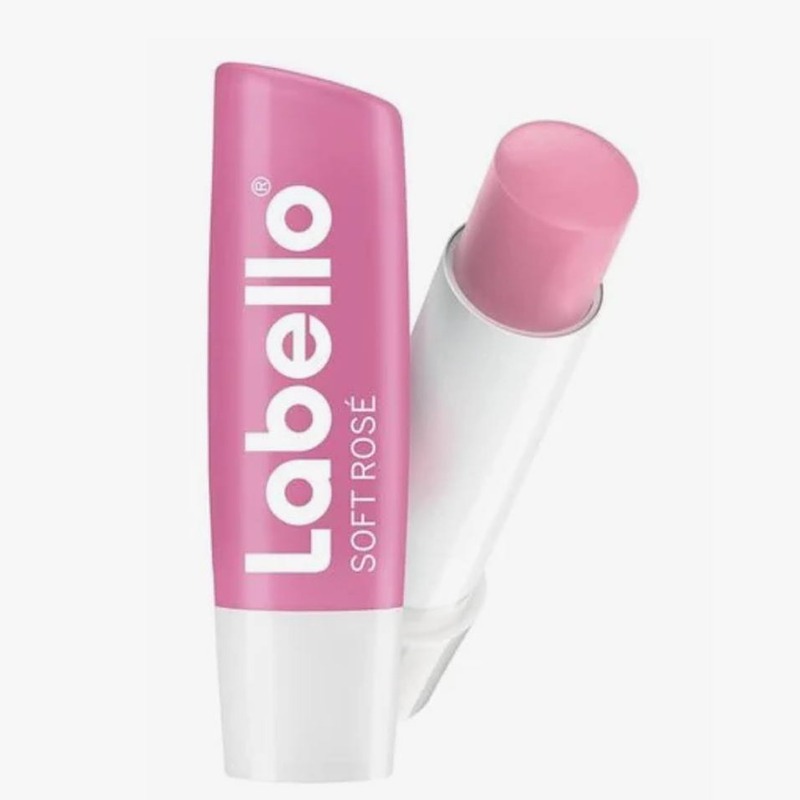 بالم لب لبلو گل رزصورتی Labello Soft Rose Lip Care  