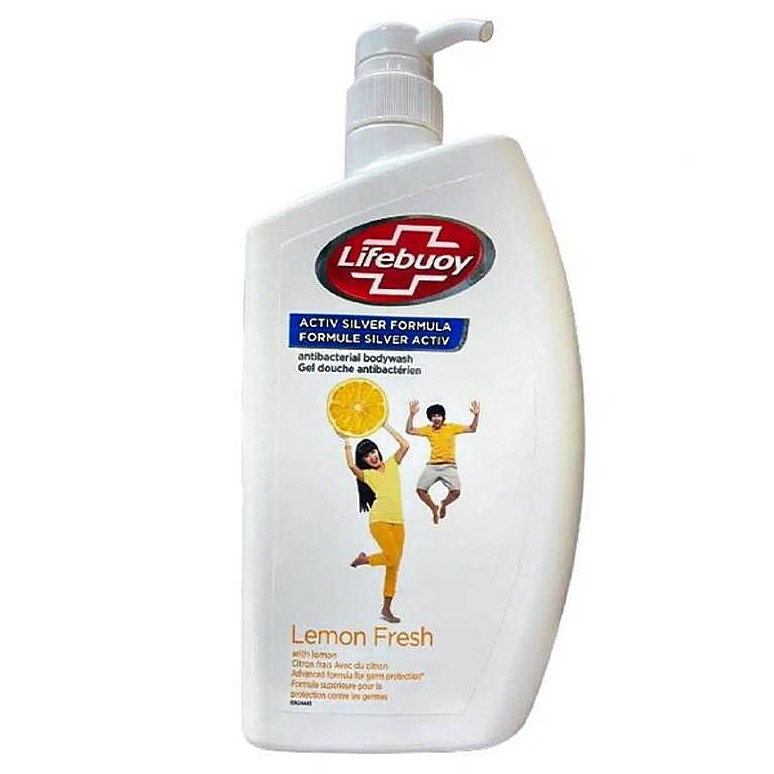 شامپو بدن آنتی باکتریال لایف بوی رایحه لیمو Lifebuoy Lemon Fresh 