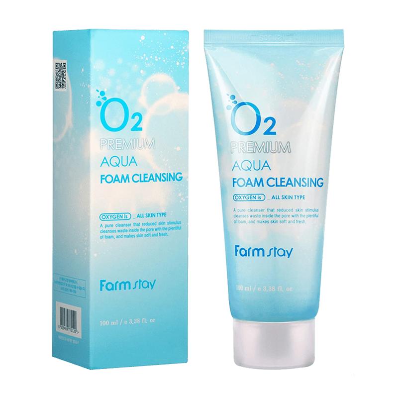فوم شستشوی صورت آبرسان آکوا پریمیوم فارم استی  Aqua Premium Hydrating Facial Wash Foam Farm Stay