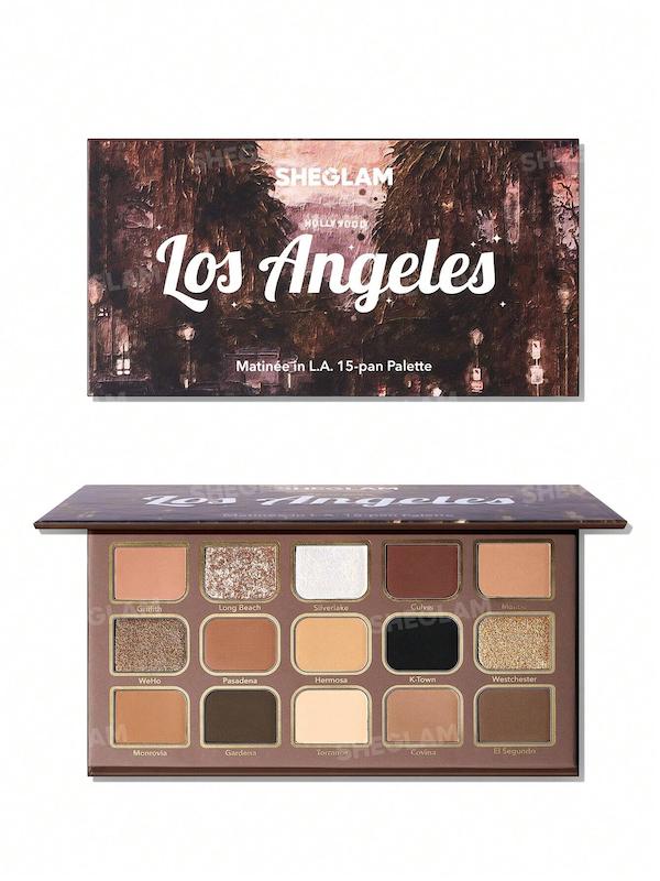 پلت سایه چشم لوس‌آنجلس شیگلم  Matinée In L.A. 15-Pan Palette sheglam