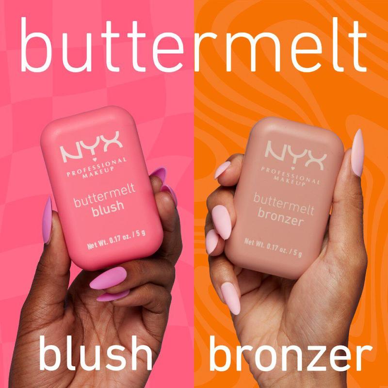 رژگونه نیکس کالکشن باترملت  NYX Professional makeup Buttermelt Blush