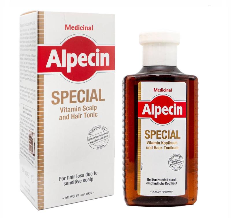 تونیک ضد ریزش ویتامینه مو و پوست سر حساس اسپشیال SPECIAL آلپسین  ALPECIN SPECIAL VITAMIN SCALP AND HAIR TONIC FOR HAIR LOSS DUE TO SENSITIVE SCALP