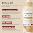 آمپول پیل شات برنج دکتر ملاکسین لایه بردار و روشن کننده پوست  Dr.Melaxin Peel Shot Glow White Rice Peeling Ampoule