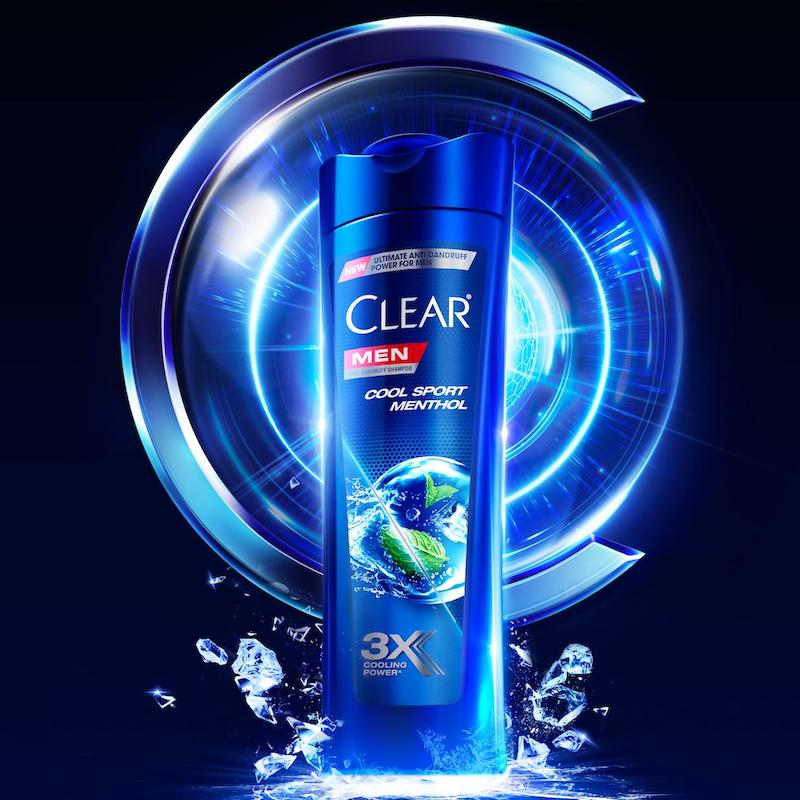 شامپو ضد شوره منتول کول اسپرت مردانه کلییر  CLEAR Men Cool Sport Menthol Anti-Dandruff Shampoo