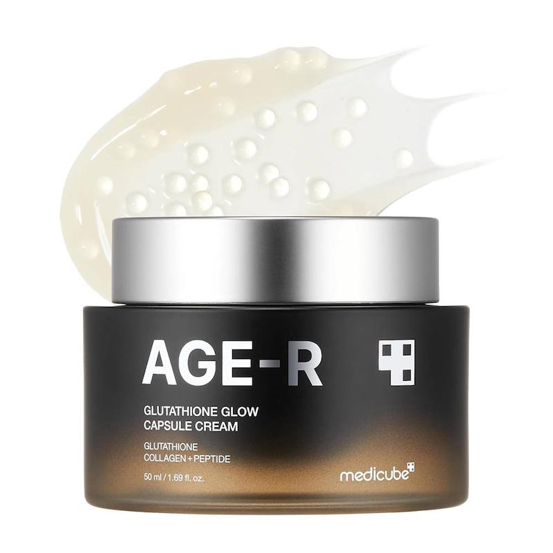 کرم کپسولی گلوتاتیون AGE-R مدیکیوب روشن‌کننده و جوانساز پوست  Medicube AGE-R Glutathione Glow Capsule Cream