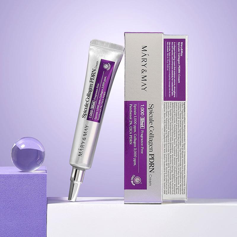 کرم کلاژن PDRN مری اند می اسپیکول ضدچروک قوی و جوانساز  Mary&May Spicule Collagen PDRN Cream