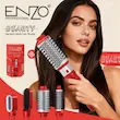سشوار انزو مدل ۶۲۲۷ ست حالت دهنده موی سریع کراتینه با کیسه PU  Enzo_6227 Keratin High Speed Air Styler Set With PU Bag