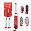 سشوار انزو مدل ۶۲۲۷ ست حالت دهنده موی سریع کراتینه با کیسه PU  Enzo_6227 Keratin High Speed Air Styler Set With PU Bag