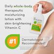 لوسیون صورت و بدن روزانه ویتامین C آملاکتین روشن کننده  AmLactin Daily Vitamin C Lotion Brightening face and Body Lotion