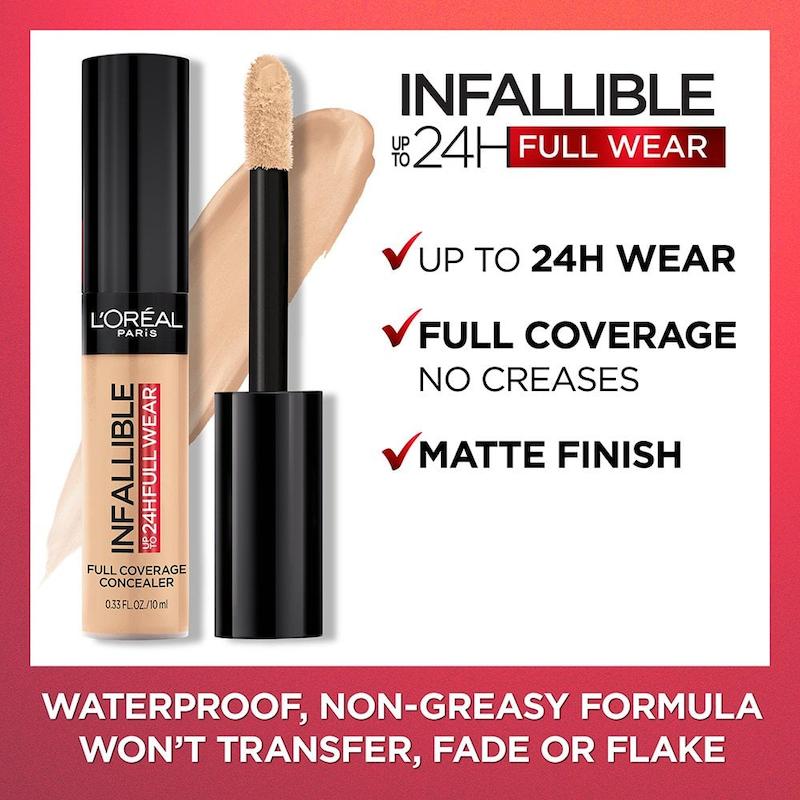 کانسیلر اینفالیبل لورال  LOREAL INFAILLIBLE 24H CONCEALER