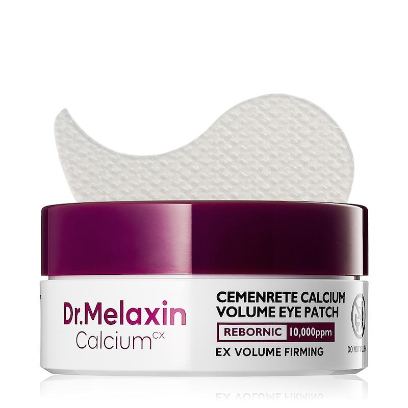پچ زیر چشم کلسیم دکتر ملاکسین ضد چروک قوی و روشن کننده Dr.Melaxin Cemenrete Calcium Volume Eye Patch