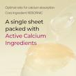 پچ زیر چشم کلسیم دکتر ملاکسین ضد چروک قوی و روشن کننده Dr.Melaxin Cemenrete Calcium Volume Eye Patch