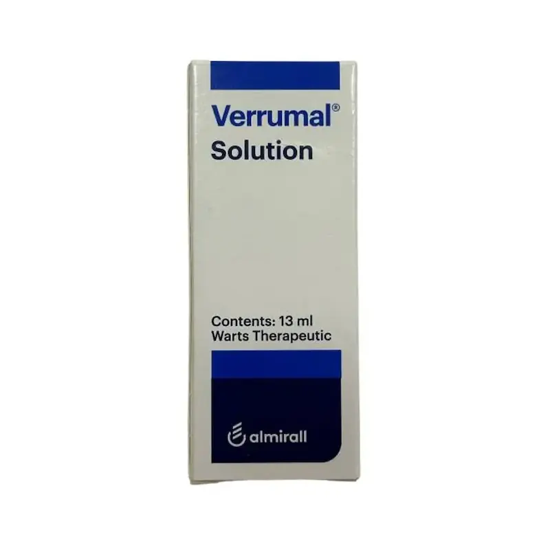 قطره ورومال سلوشن درمان زگیل و میخچه  verrumal solution