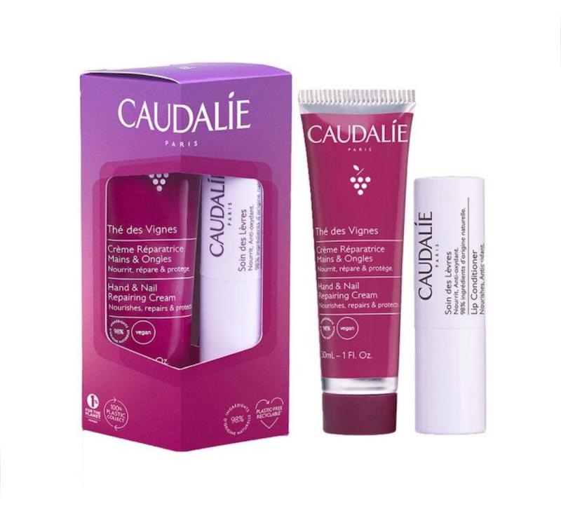 پک بالم لب آبرسان و کرم دست انگور کدلی LIP CONDITIONER & HAND AND NAIL CREAM CAUDALIE