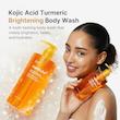 شوینده بدن روشن کننده زردچوبه با اسید کوجیک مدیکوب  Medicube Kojic Acid Turmeric Brightening Body Wash