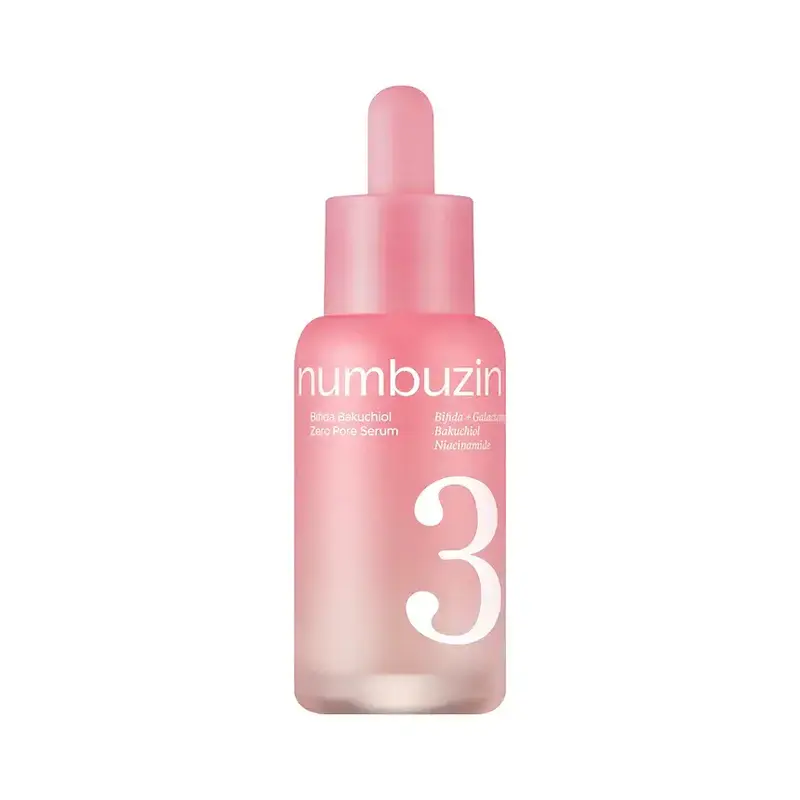 سرم کنترل منافذ نامبوزین شماره 3 بیفیدا باکوچیول  numbuzin No.3 Bifida Bakuchiol Zero Pore Serum