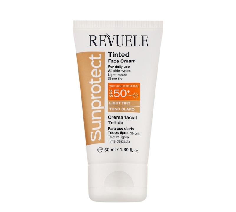 ضدآفتاب رنگی رووله  Revuele Sunprotect Tinted Face Cream SPF50+
