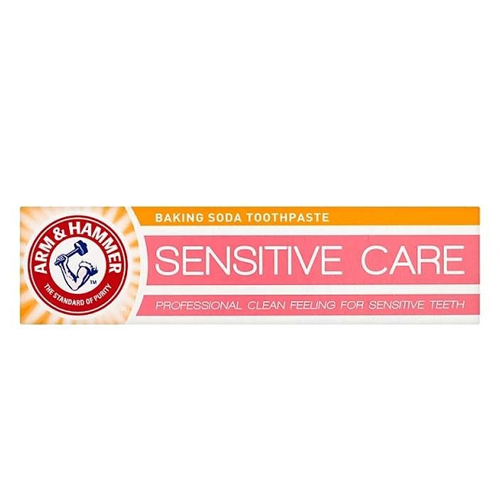 خمیر دندان سفید کننده قوی آرم اند همر مدل Sensitive Care