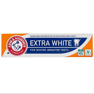 خمیر دندان سفید کننده قوی Extra White آرم اند همر Arm & Hammer