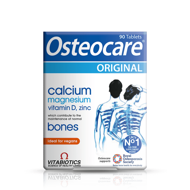 مکمل کلسیم استئوکر ویتابیوکس اصل  Vitabiotics Osteocare Calcium, Magnesium, Zinc and Vitamin D