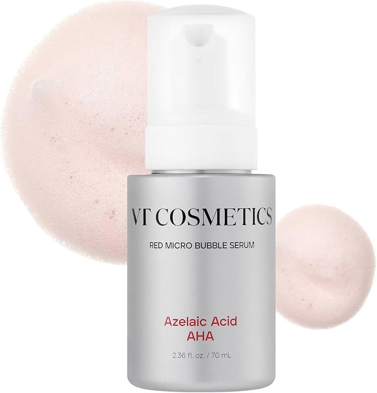 سرم میکرو حباب قرمز آزلائیک اسید AHA ضدجوش و آکنه و لک  Azelaic Acid AZ AHA Red Micro Bubble Serum